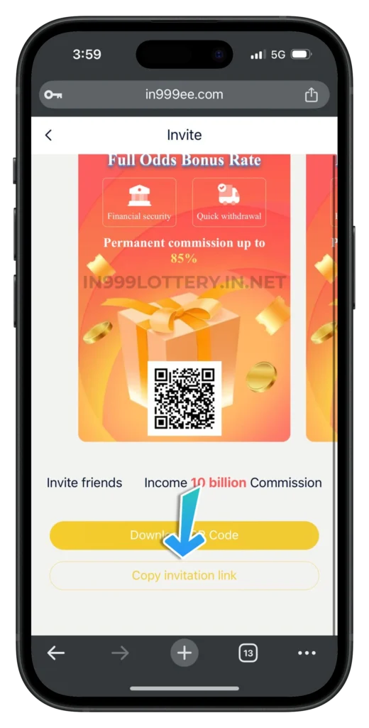 IN999-LOTTERY-INVITATION-LINK